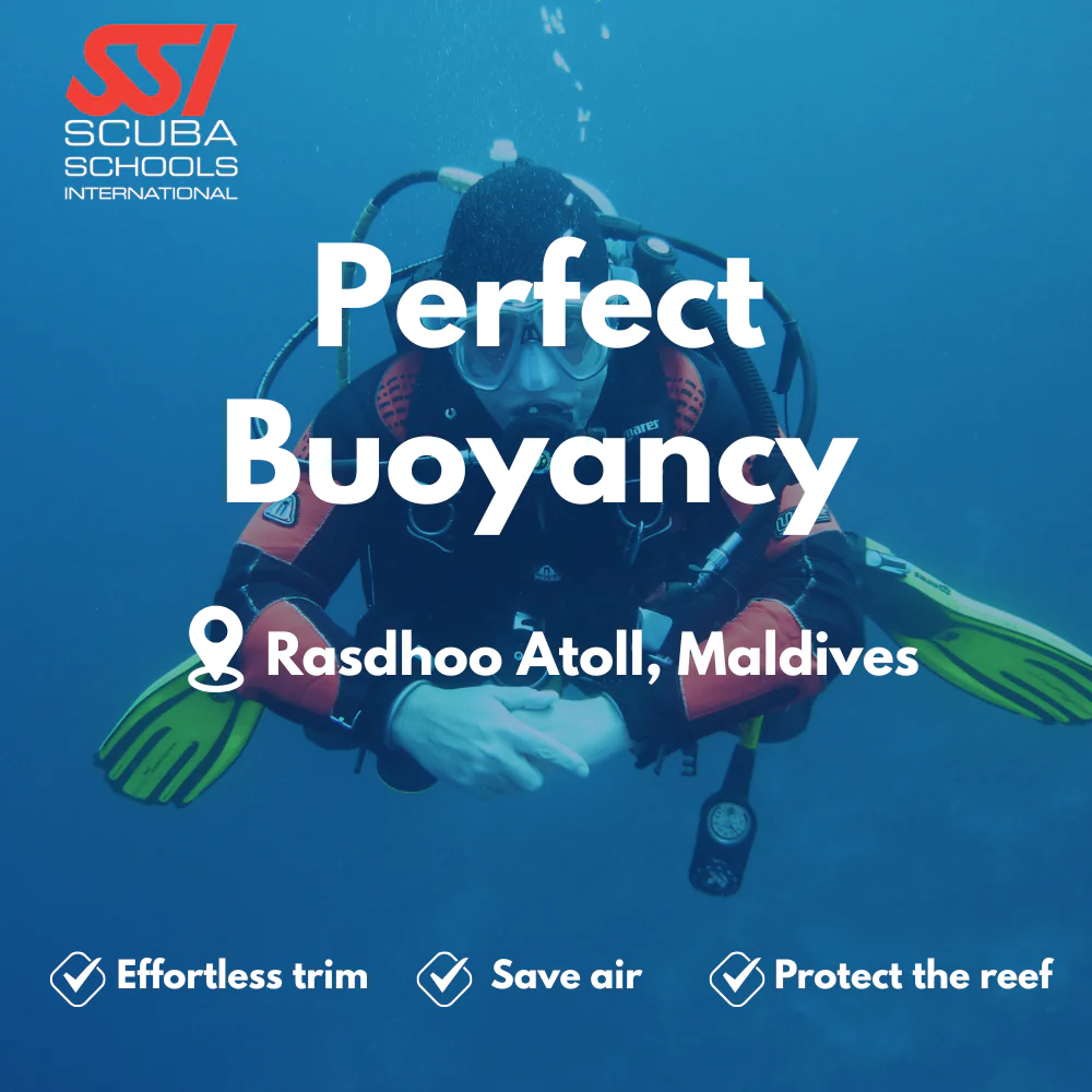 Peak Performance Buoyancy course in Rasdhoo Atoll