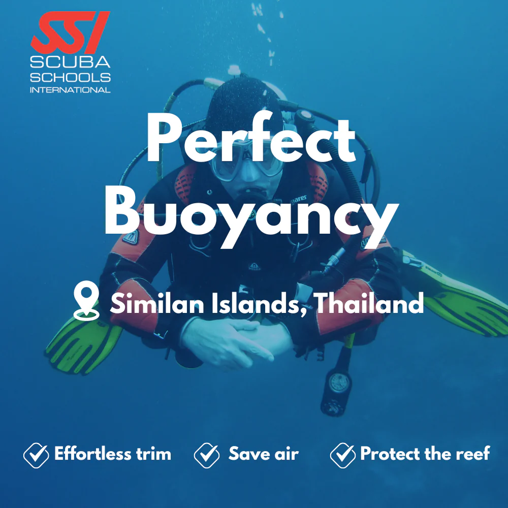 SSI Peak Performance Buoyancy course in Similan Islands
