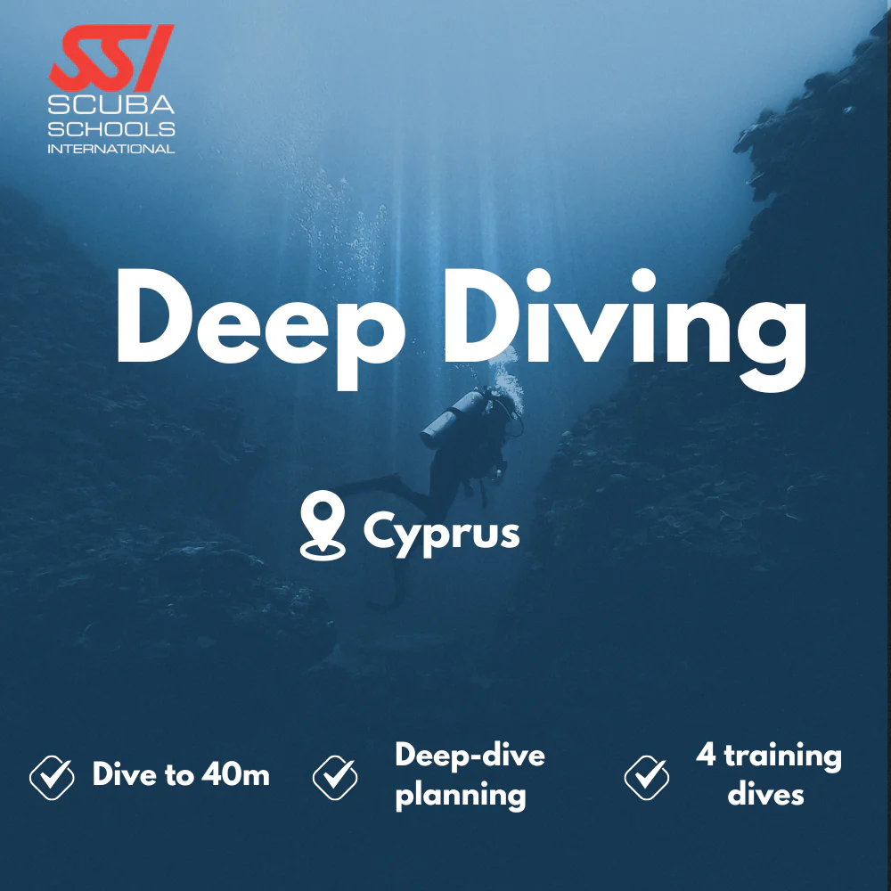 SSI Deep Diver course in Cyprus