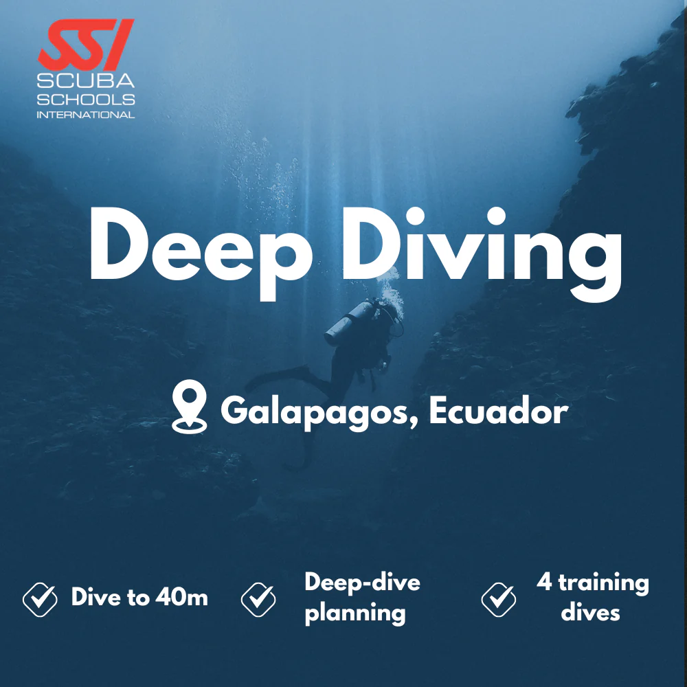 SSI Deep Diver course in Galapagos