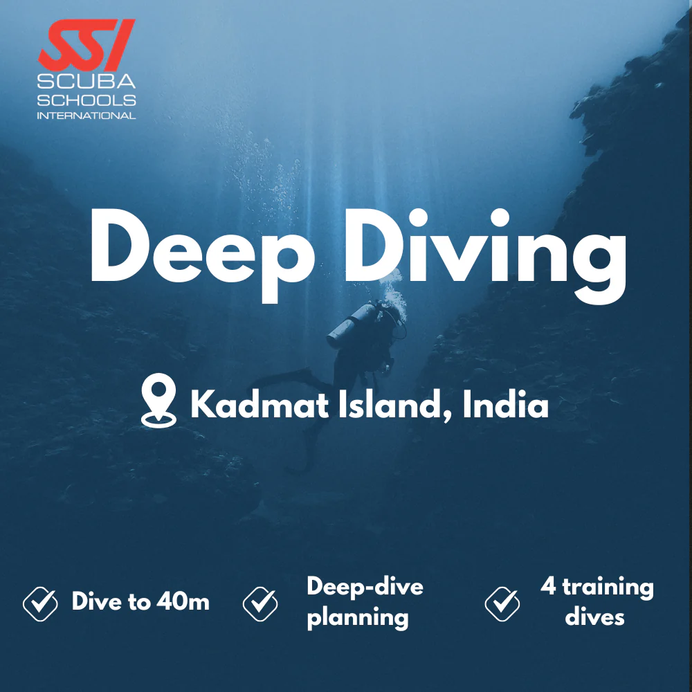 SSI Deep Diver course in Kadmat Island