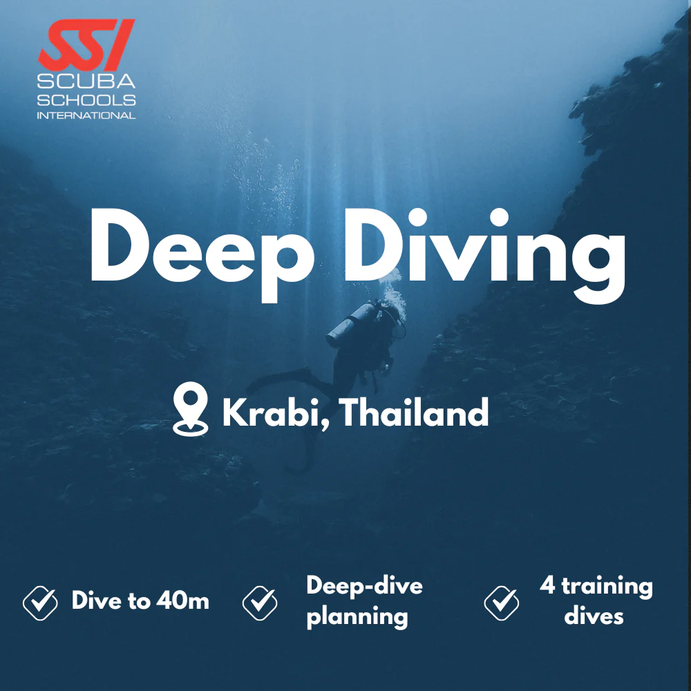 SSI Deep Diver course in Krabi