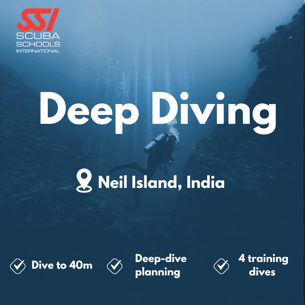 SSI Deep Diver course in Neil Island