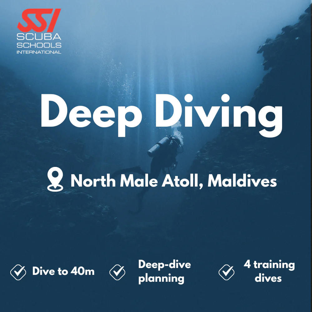 SSI Deep Diver course in North Male Atoll