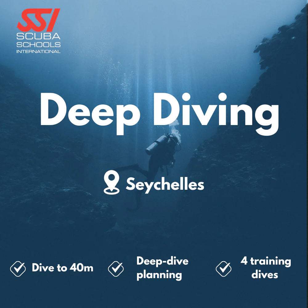 SSI Deep Diver course in Seychelles
