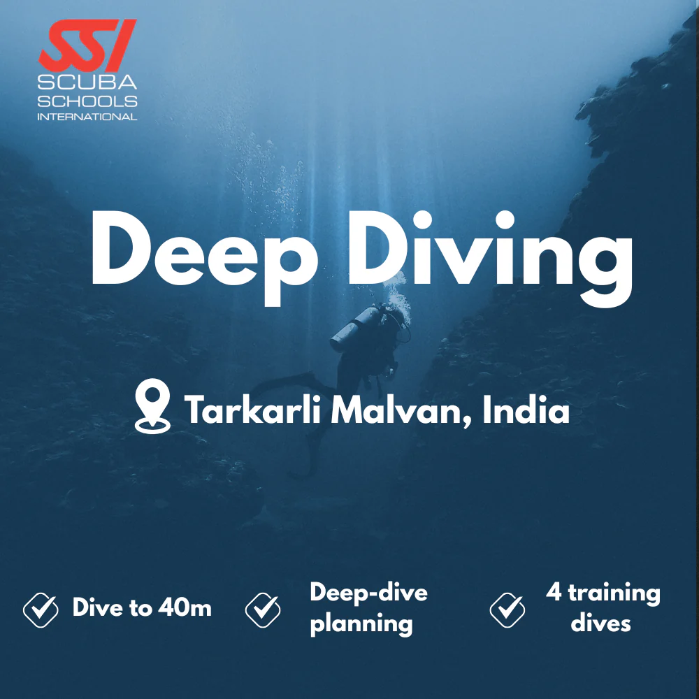SSI Deep Diver course in Tarkarli Malvan