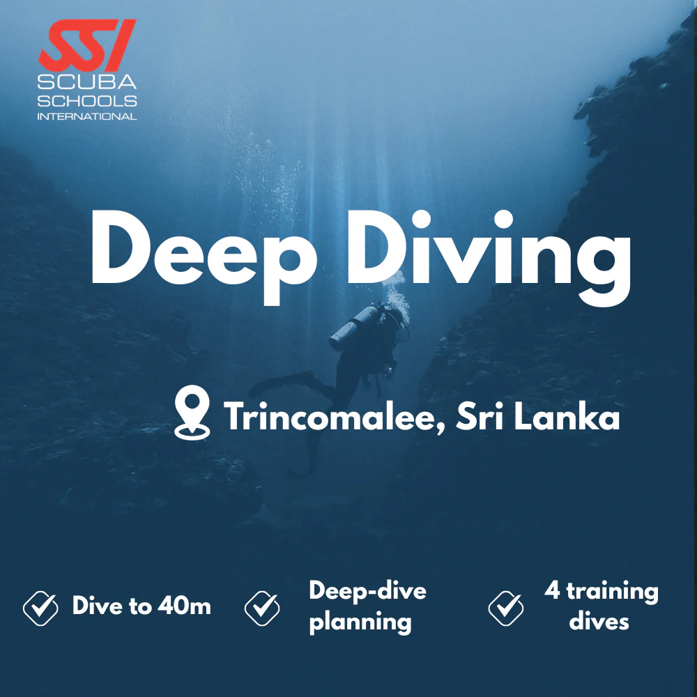 SSI Deep Diver course in Trincomalee