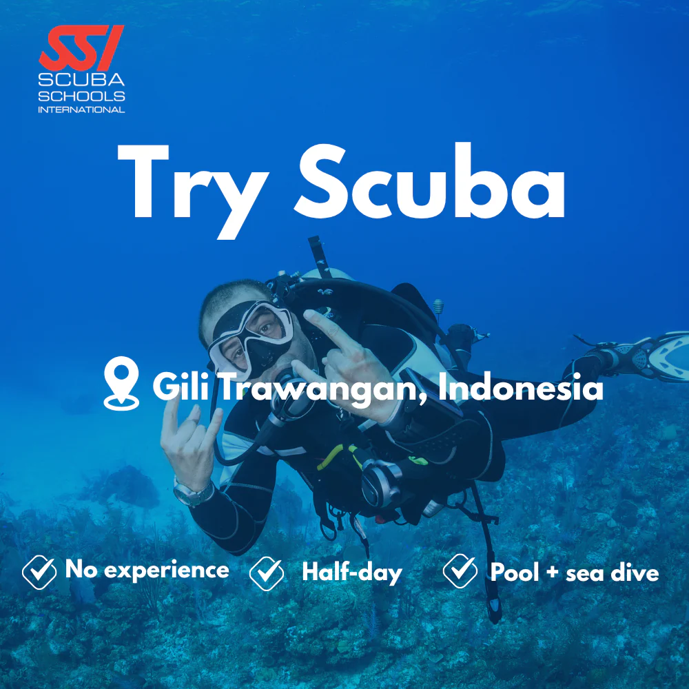 SSI Discover Scuba course in Gili Trawangan