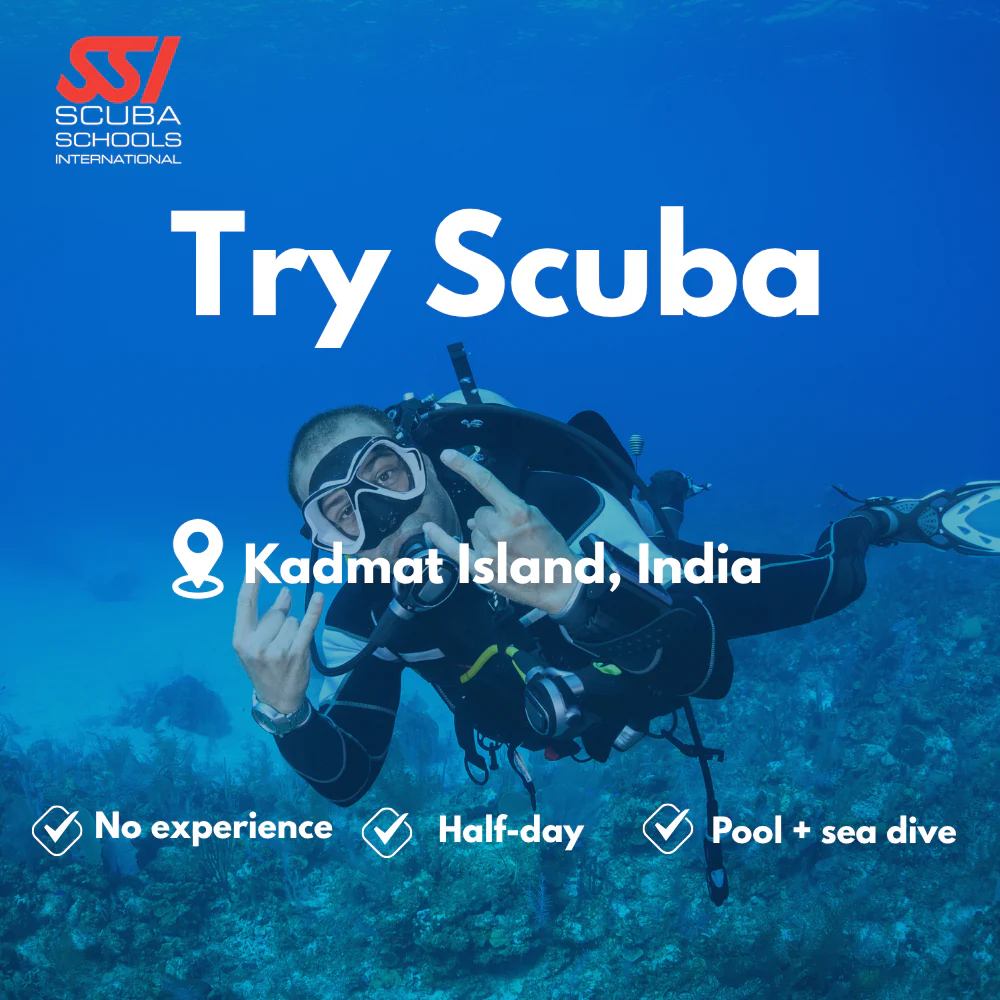 SSI Discover Scuba course in Kadmat Island