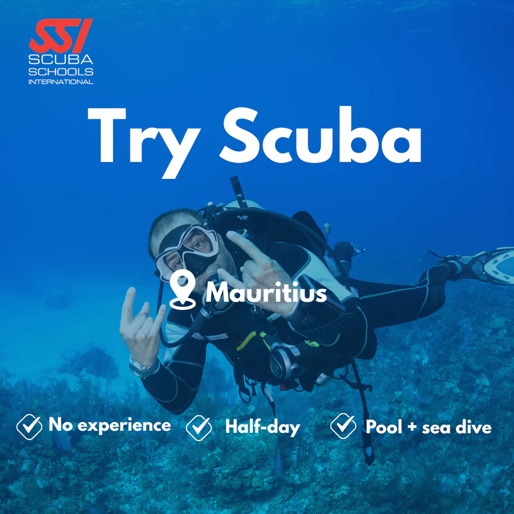 SSI Discover Scuba course in Mauritius