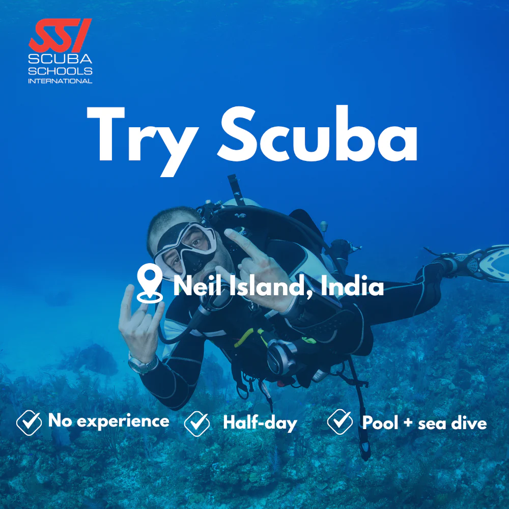 SSI Discover Scuba course in Neil Island
