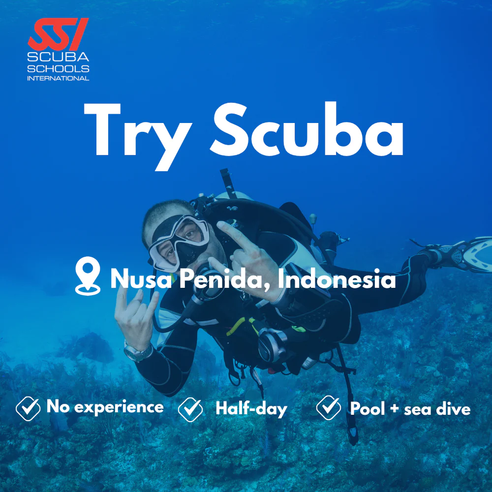 SSI Discover Scuba course in Nusa Penida