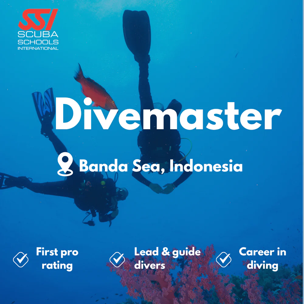SSI Divemaster course in Banda Sea