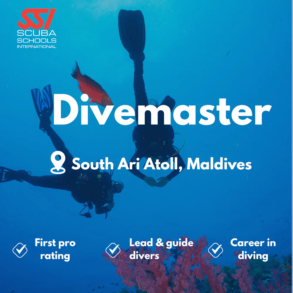 SSI Divemaster course in South Ari Atoll