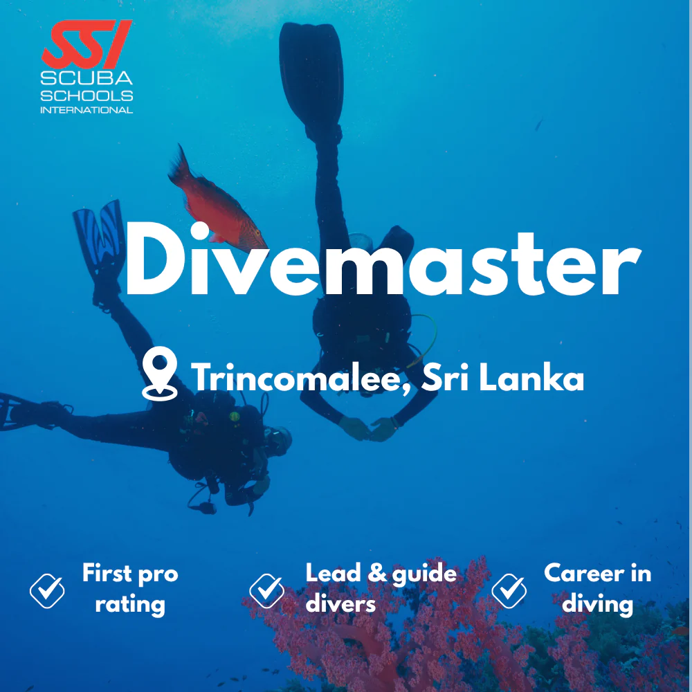 SSI Divemaster course in Trincomalee