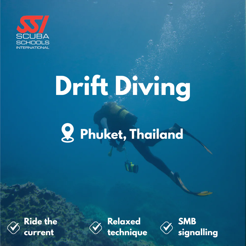 SSI Drift Diver course in Phuket