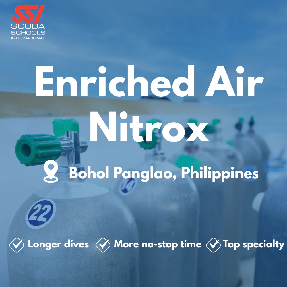 SSI Enriched Air (Nitrox) course in Bohol Panglao