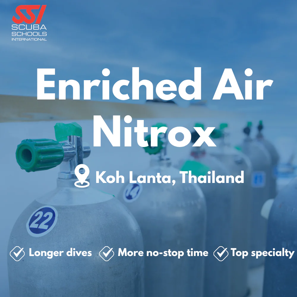 SSI Enriched Air (Nitrox) course in Koh Lanta
