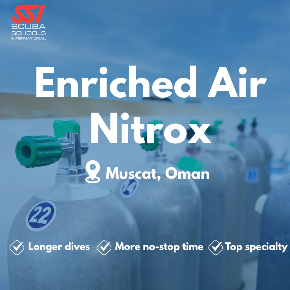 SSI Enriched Air (Nitrox) course in Muscat