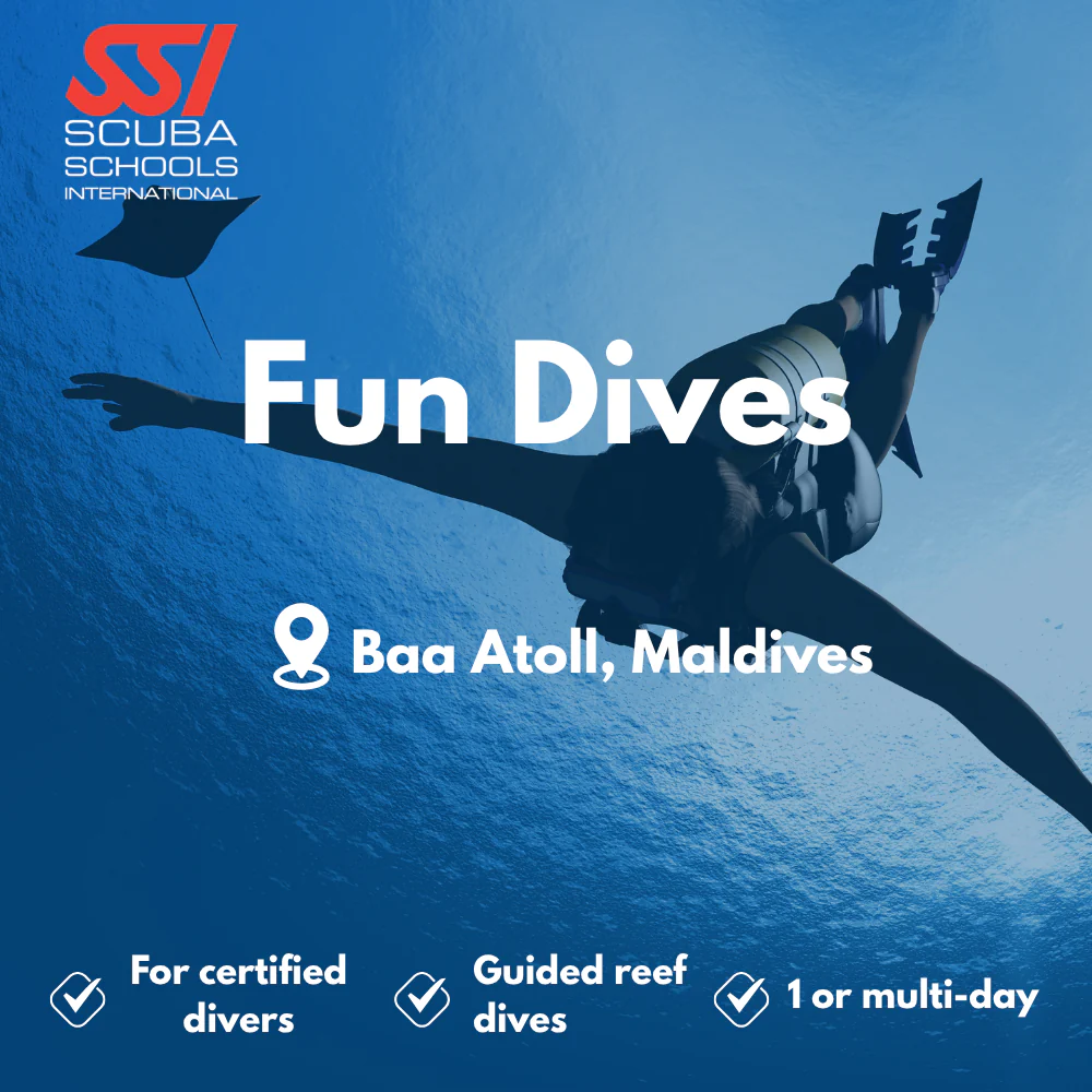 SSI Fun Dives course in Baa Atoll