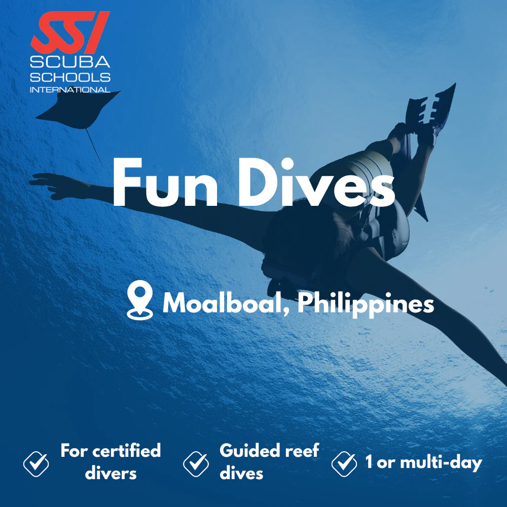 SSI Fun Dives course in Moalboal