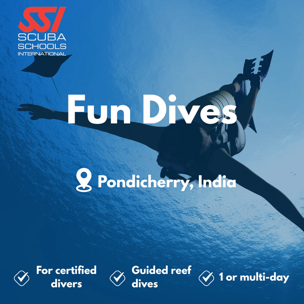 SSI Fun Dives course in Pondicherry