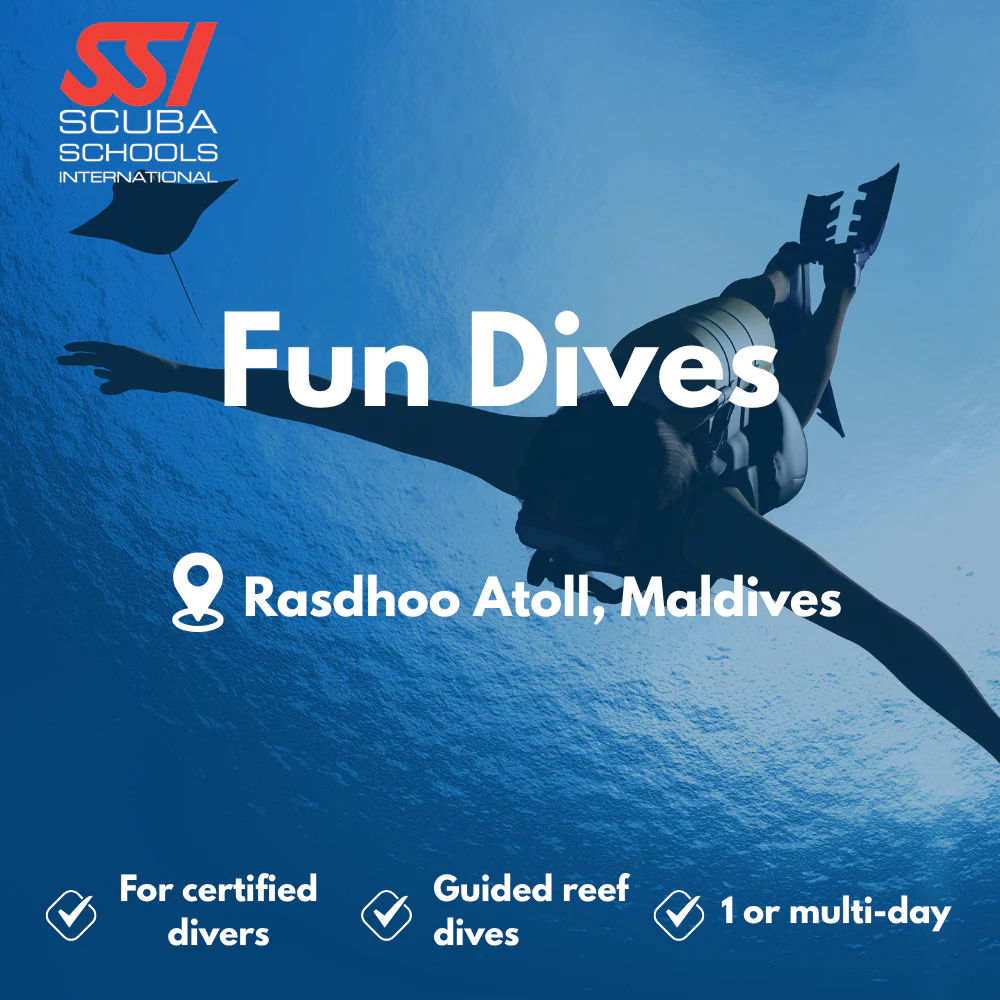 Fun Dives course in Rasdhoo Atoll