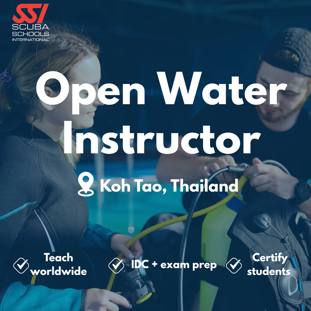 SSI Instructor / IDC course in Koh Tao