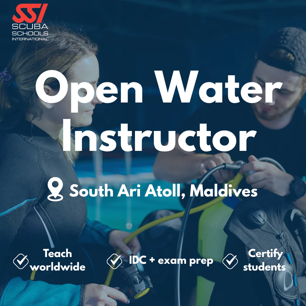 SSI Instructor / IDC course in South Ari Atoll