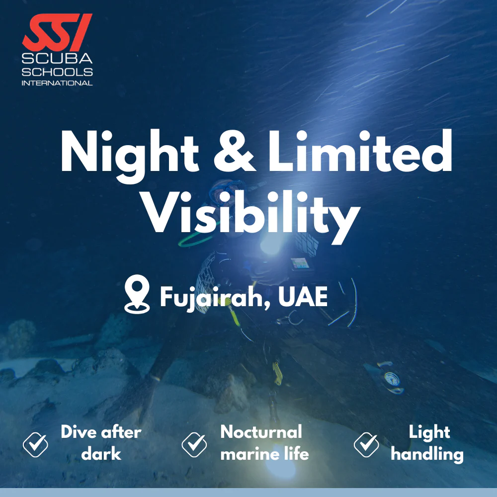 SSI Night Diver course in Fujairah