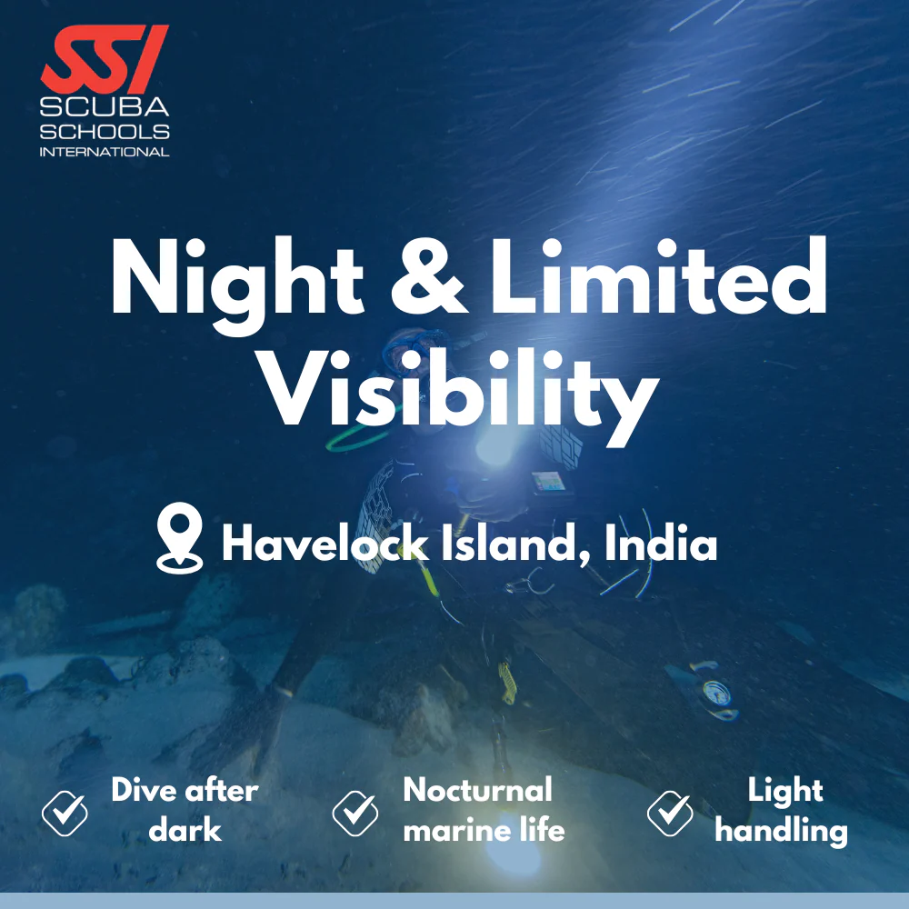 SSI Night Diver course in Havelock Island