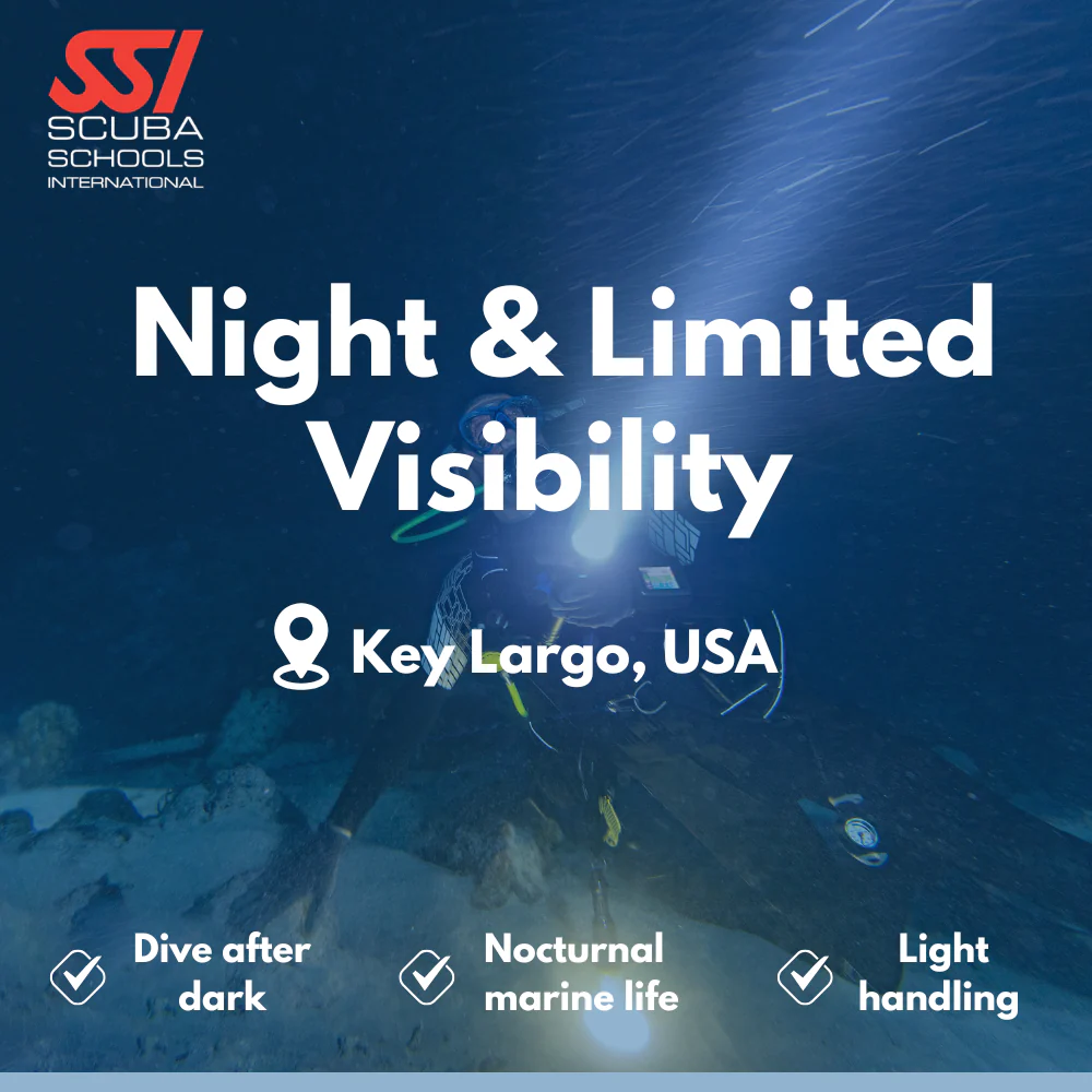 SSI Night Diver course in Key Largo