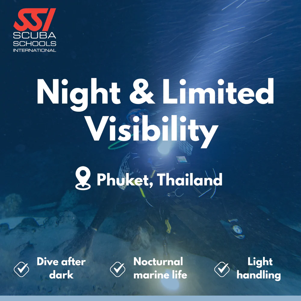 SSI Night Diver course in Phuket