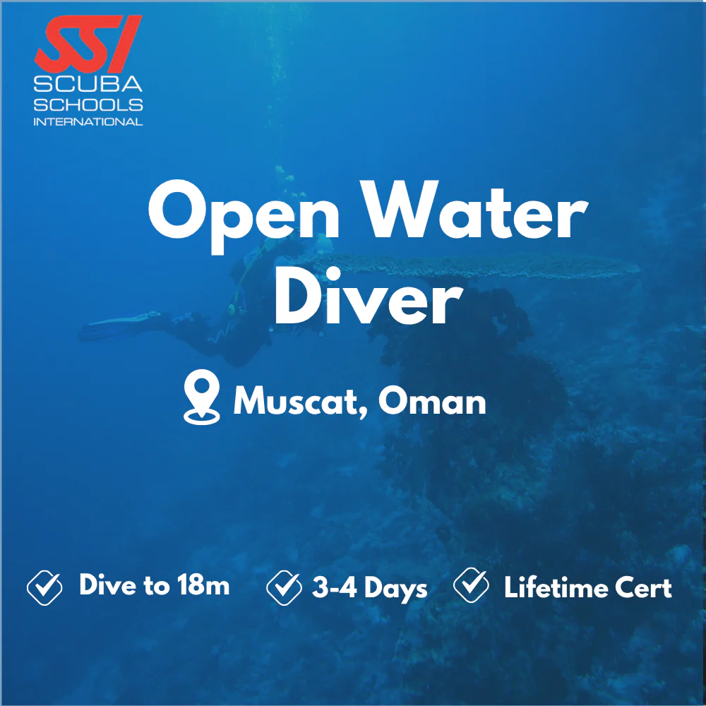 SSI Open Water Diver course in Muscat