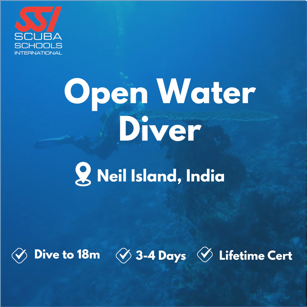 SSI Open Water Diver course in Neil Island