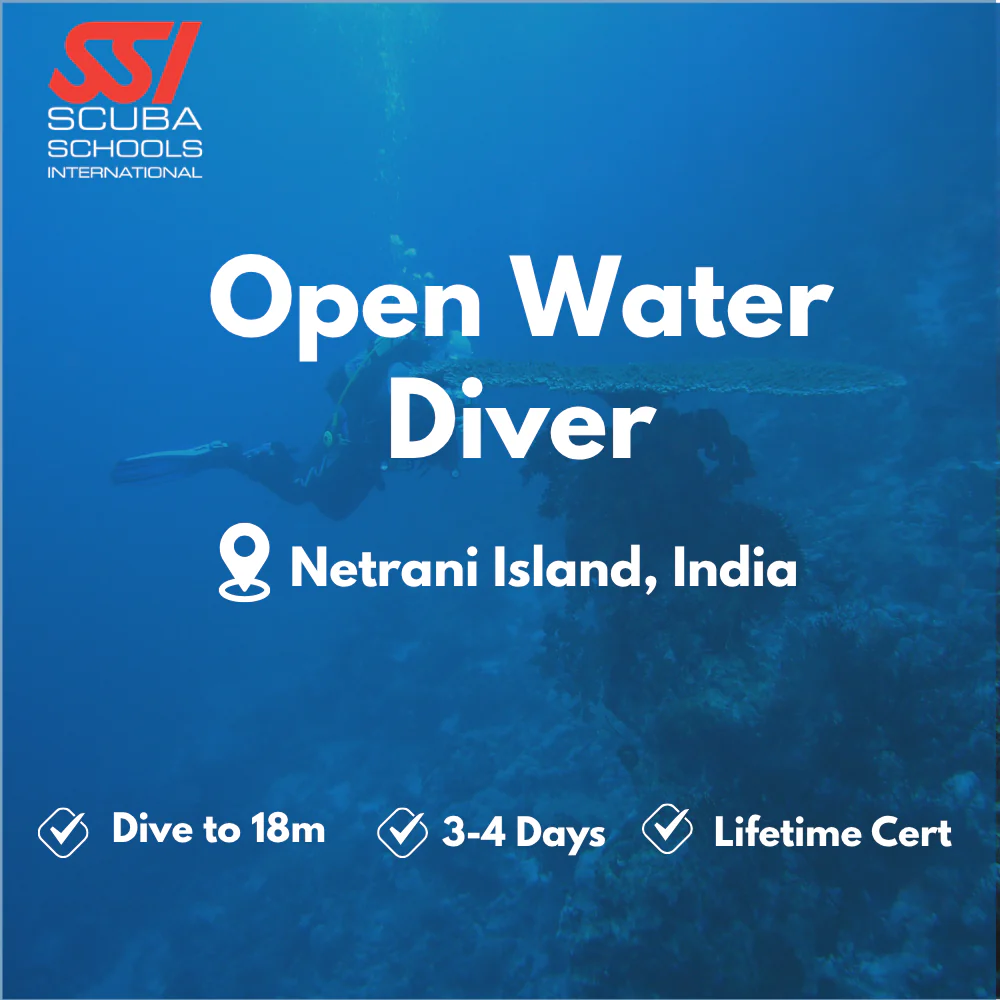 SSI Open Water Diver course in Netrani Island