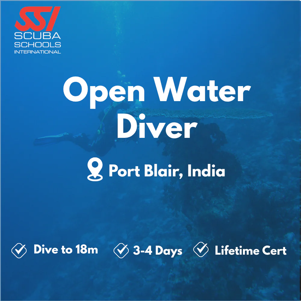 SSI Open Water Diver course in Port Blair
