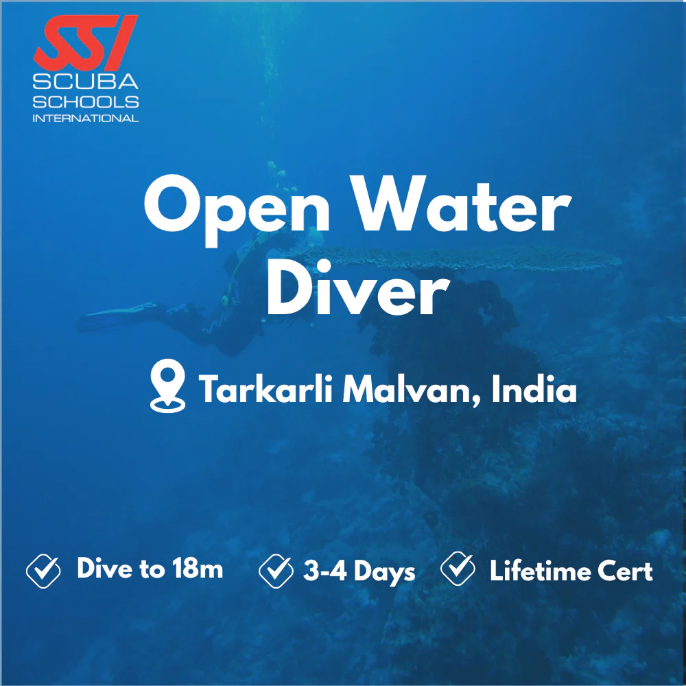 SSI Open Water Diver course in Tarkarli Malvan