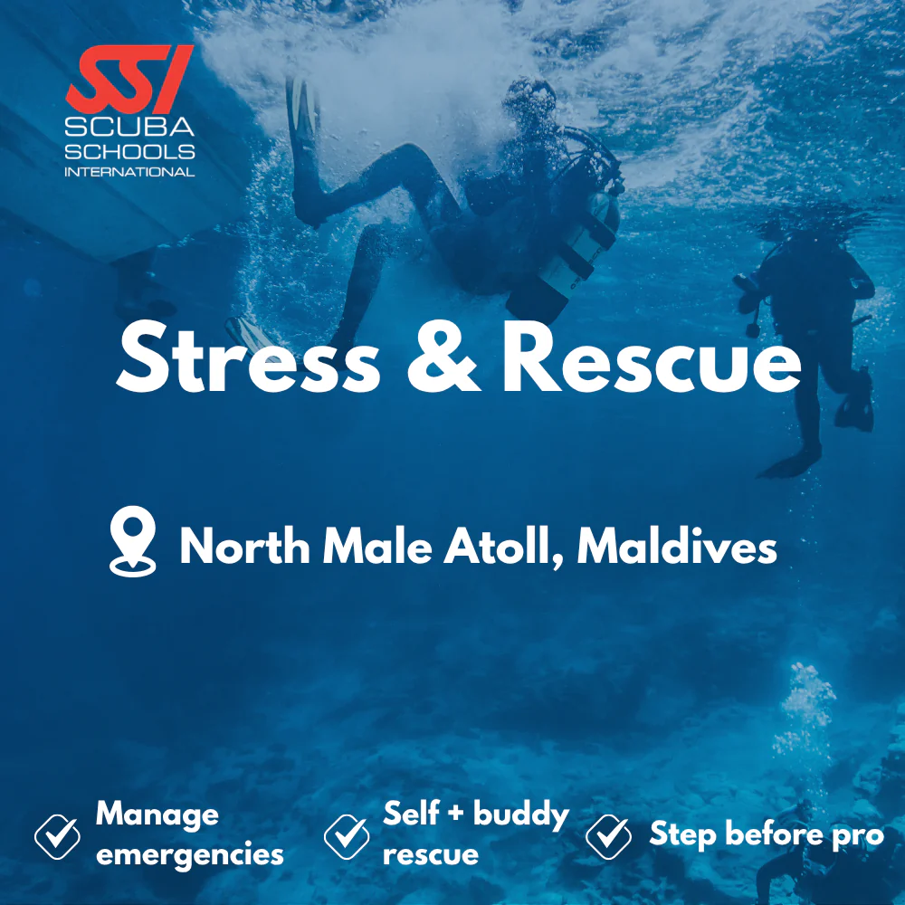 SSI Rescue Diver course in North Male Atoll