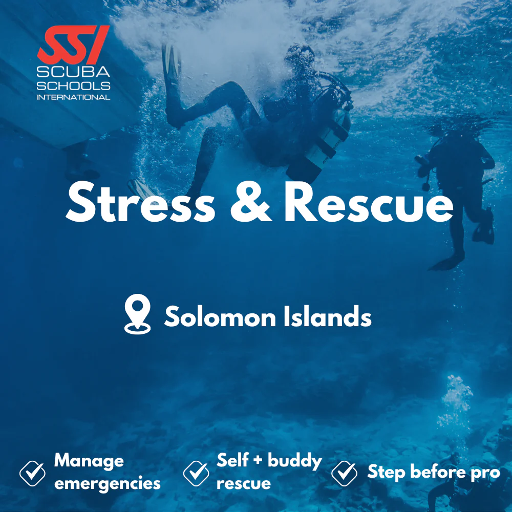 SSI Rescue Diver course in Solomon Islands