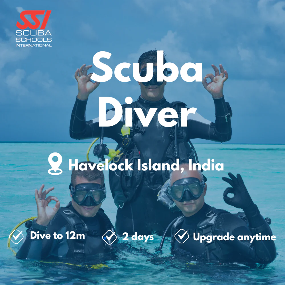 SSI Scuba Diver course in Havelock Island