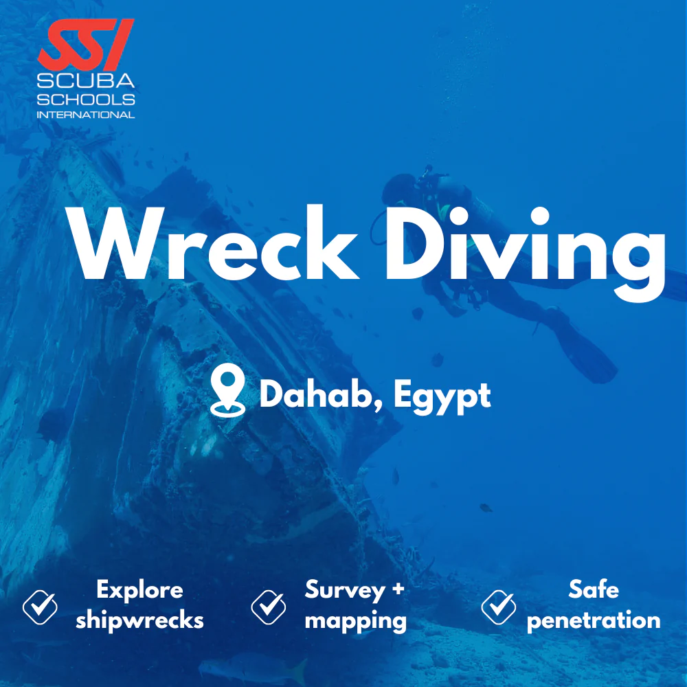 SSI Wreck Diver course in Dahab