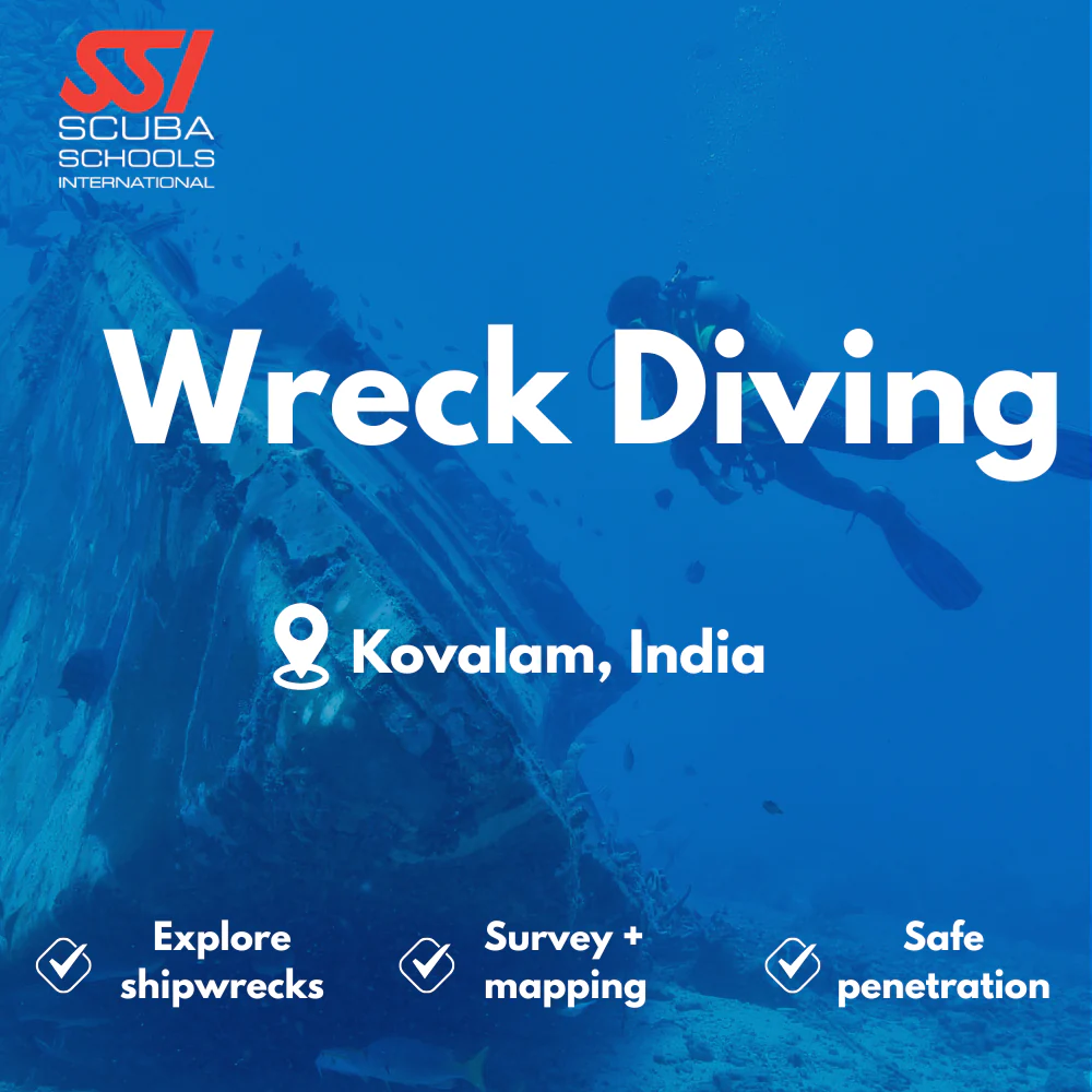 SSI Wreck Diver course in Kovalam