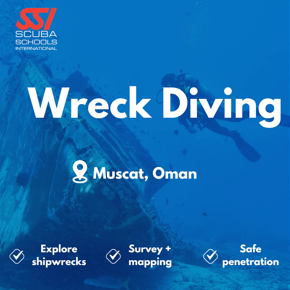 SSI Wreck Diver course in Muscat