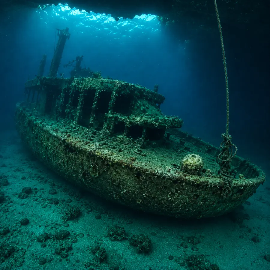 Cyprus — Cuttlefish diving